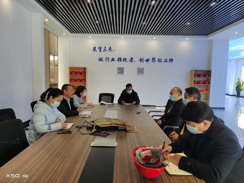 贾汪区大吴所深入瑞杰机械开展交流学习活动